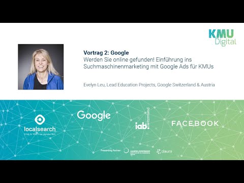KMU Digital 16. Juni 2021: Einführung ins Suchmaschinenmarketing mit Google Ads für KMUs