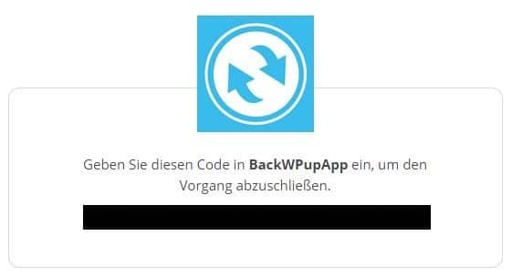 BackWPupApp - Dropbox - Code