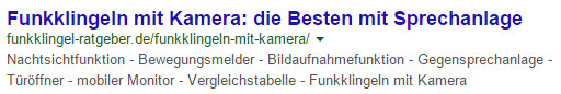 Meta Description mit den wichtigsten Keywords deiner Seite + Bindestrichen für eine bessere Lesbarkeit