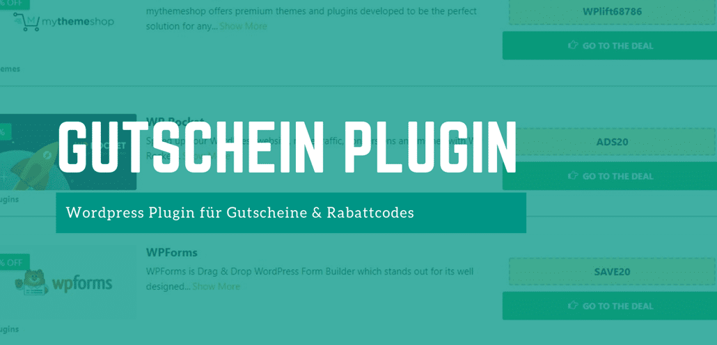 Wordpress Gutschein Plugin