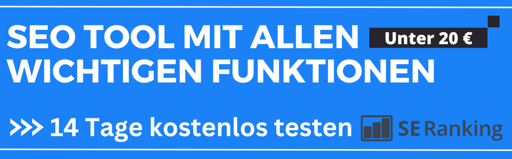 SE Ranking SEO Tool
