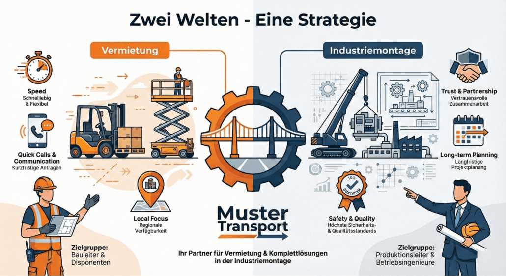 Transport Marketing - Infografik